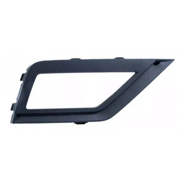 Grade Moldura Milha Saveiro G7 Com Furo Direito Original Preto Direito