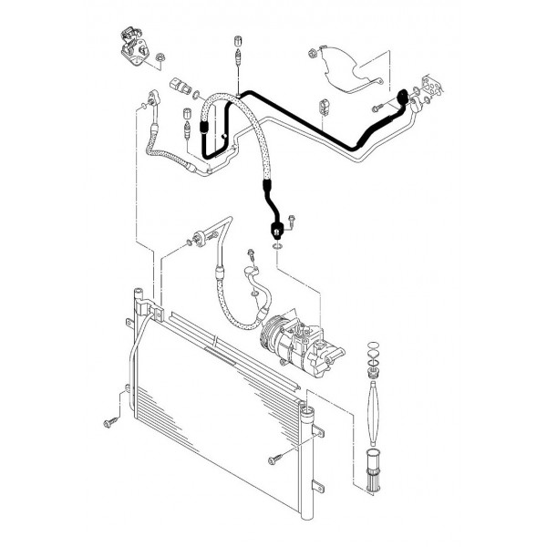Mangueira Ar Condicionado Audi Q3 1.4 Tfsi (8u0820743k)