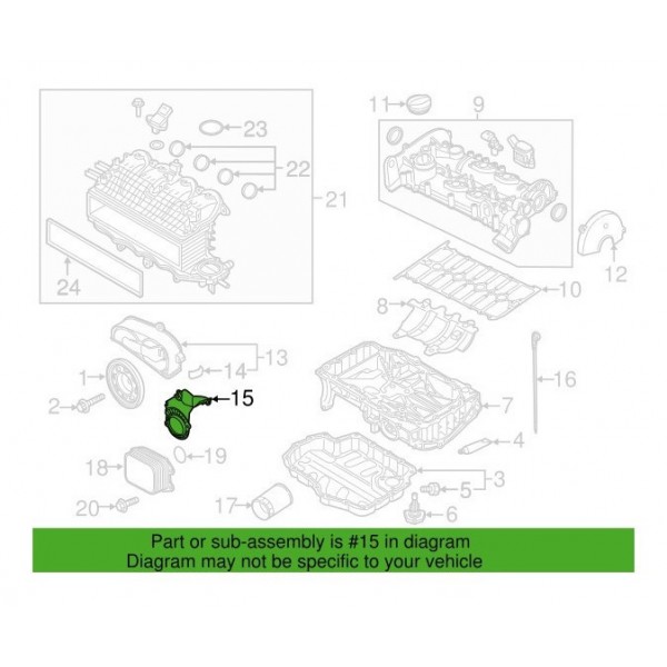 Capa Protetora Da Correia Golf Jetta Gol Fox 04c109121e