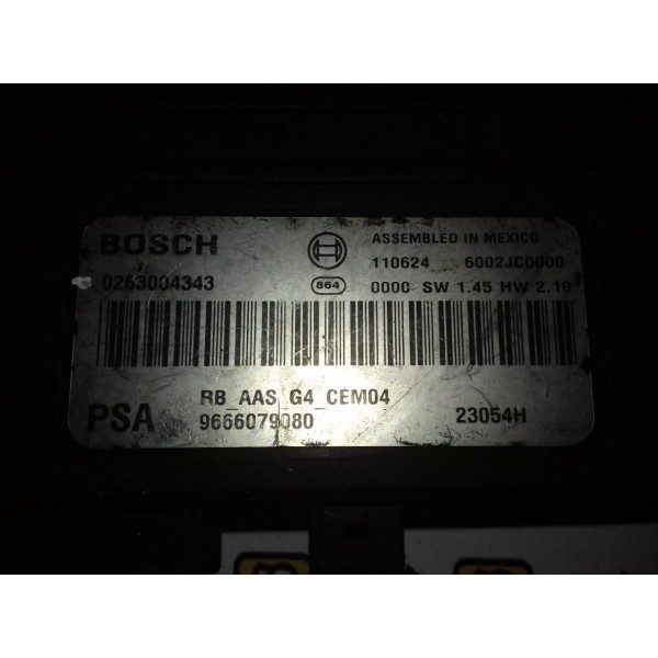 Módulo Conforto Citroen C3 Com O Número 026 300 4343