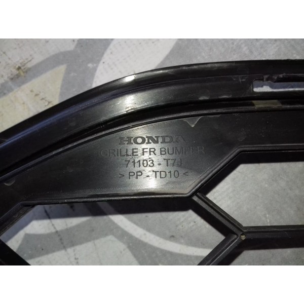 Karros - Grade Inferior Do Para-choque Honda Hrv 2018 Brilhante