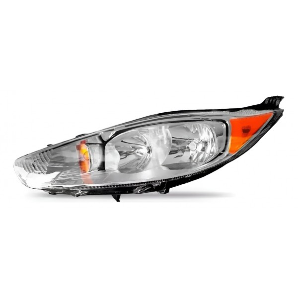 Farol New Fiesta Mexicano 2013 A 2017 Lado Esquerdo Ambar Esquerdo/motorista