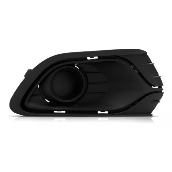 Moldura Grade Milha Dianteiro Logan 2014 A 2019 S/ Furo Preto Direito