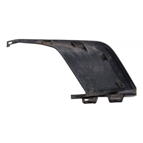 Moldura Farol Milha Auxiliar Esquerdo Peugeot 308 2012/2018  Preto