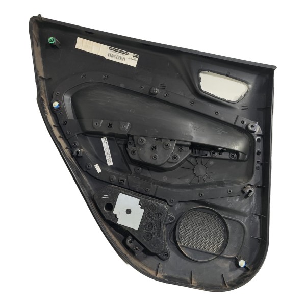 Forro Porta Traseiro Direito New Fiesta 2011 A 2019 Pretoo