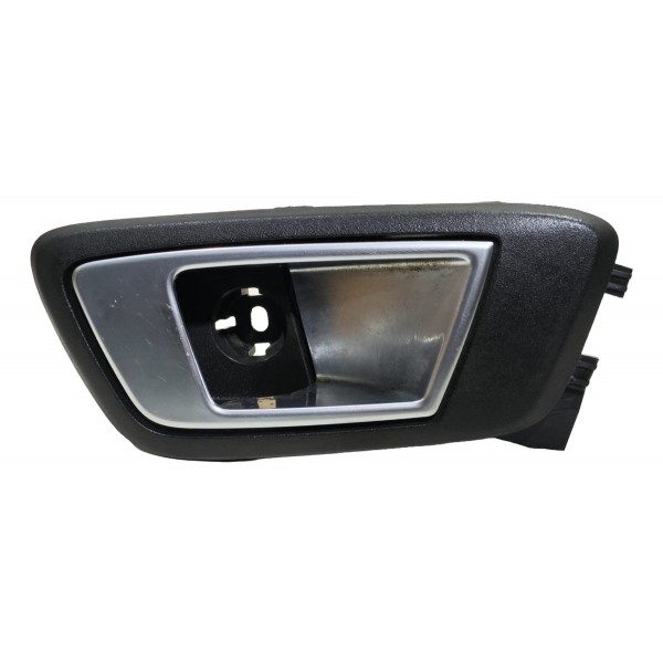 Maçaneta Interna Traseira Direita New Fiesta 2014 A 2019 Prata