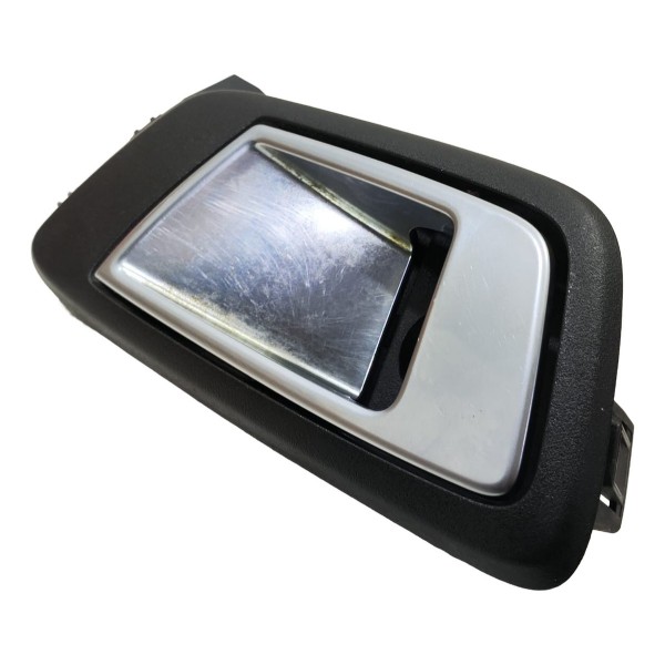 Maçaneta Interna Traseira Direita New Fiesta 2014 A 2019 Prata