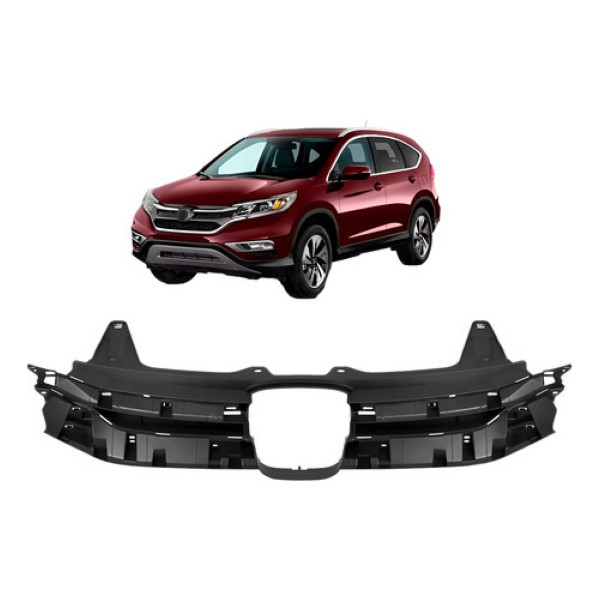 Grade Radiador Crv 2015 2016 2017 Superior Sem Moldura
