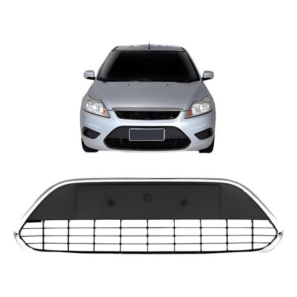 Grade Central Focus 2009 A 2013 Friso Cromado