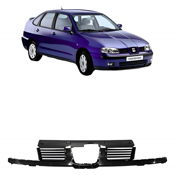 Grade Radiador Ibiza Cordoba 2000 01 2002 2003 2004 Central. Preto