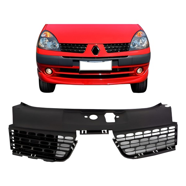 Grade Radiador Renault Clio 2003 2004 2005 Preto Retov Preto