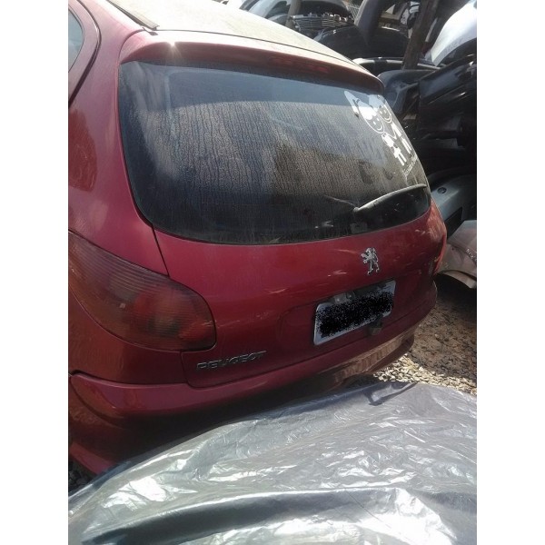Tampa Traseira Peugeot 206 Com Vidro
