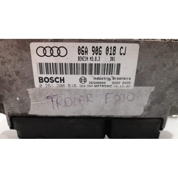 Modulo Injeção A3 1.8 Turbo 06a906018cj Com Chave