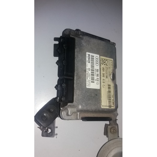 Modulo Injeção A3 1.8 Turbo 06a906018cj Com Chave