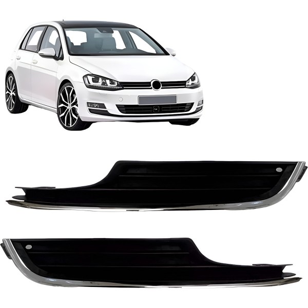 Moldura Farol Auxiliar Golf Highline 2014 2015 2016 2017 Esquerdo