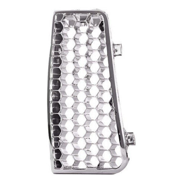 Grade Moldura Parachoque Dianteiro Ecosport 2008 A 2012 Crom Esquerdo