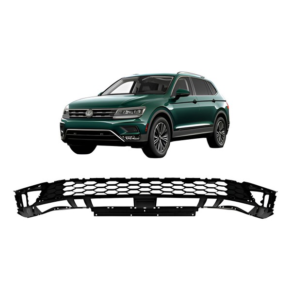 Grade Inferior Dianteiro Tiguan 2018 A 2021 Sem Spoiler