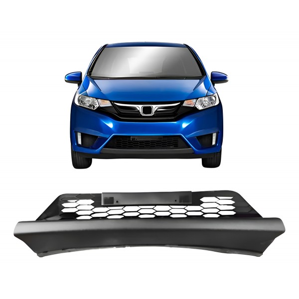 Grade Parachoque Fit 2015 2016 2017 2018 Central. Preto