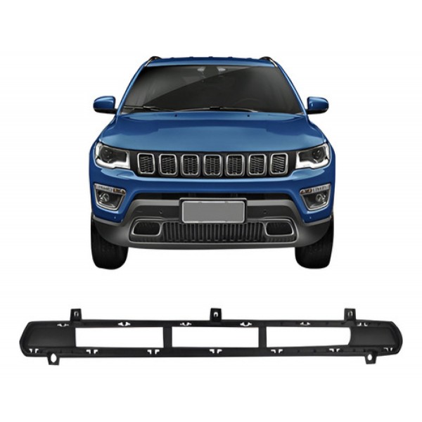 Grade Parachoque Jeep Compass 2017 2018 2019 2020 2021 Preto