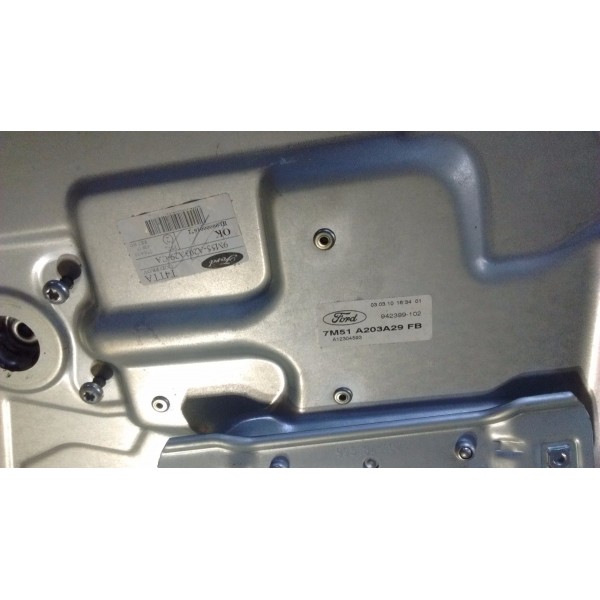 Maquina Vidro Diant Esquerdo Focus 09/12 Sem Motor