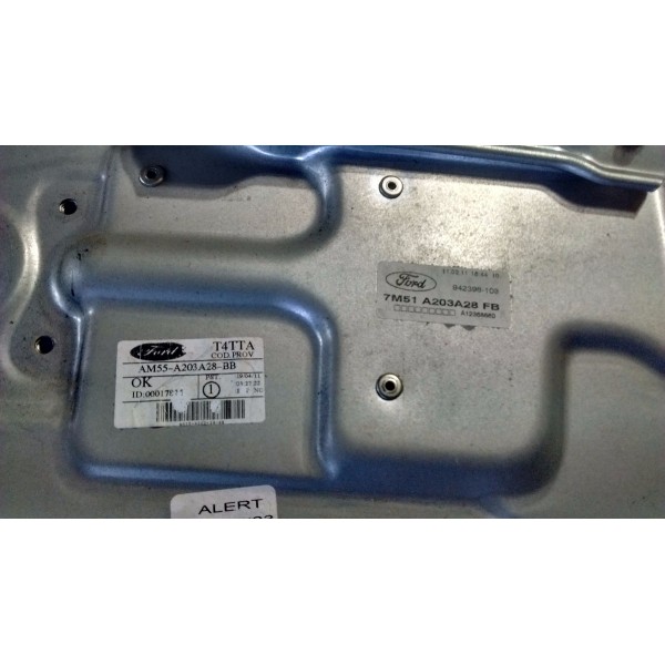 Maquina De Vidro Diant Direito Focus 09/12 Sem Motor