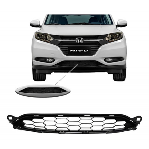 Grade Inferior Parachoque Hrv Hr-v 2016 2017 2018