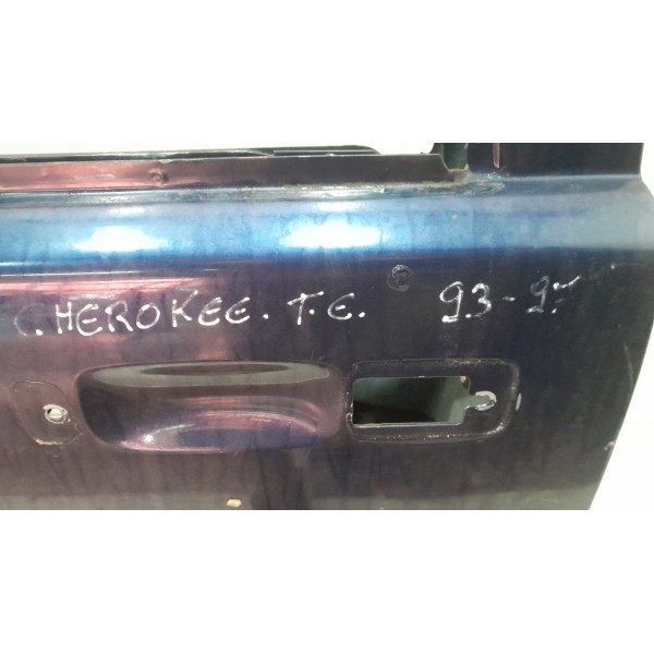 Porta Traseira Esquerda Jeep Grand Cherokee 98 Traseira Esq Azul-escuro