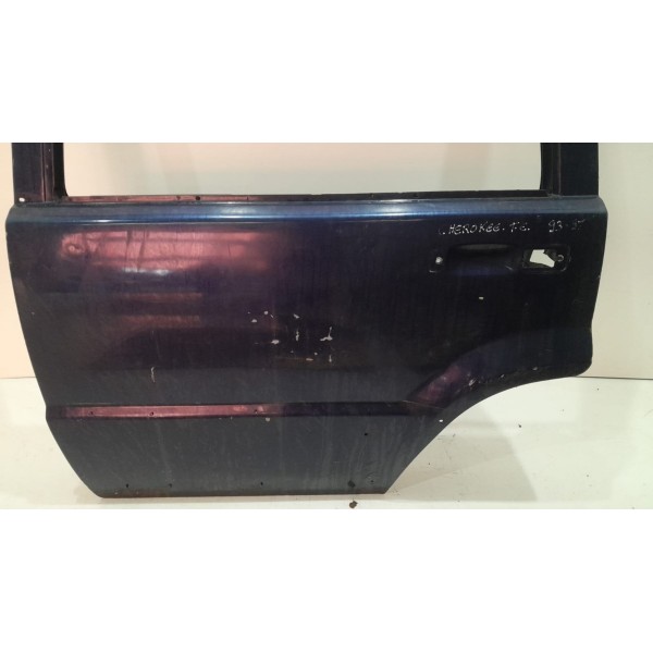 Porta Traseira Esquerda Jeep Grand Cherokee 98 Traseira Esq Azul-escuro