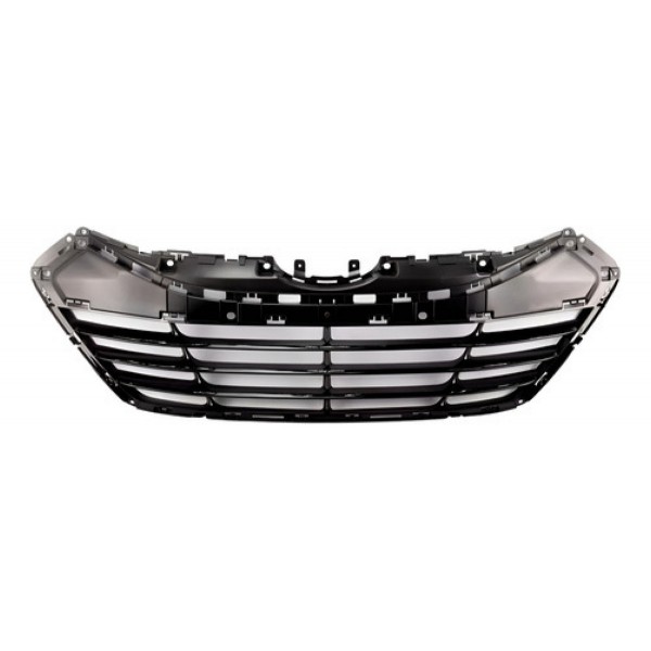 Grade Parachoque Ix35 2010 A 2013 Central S/ Friso Preto