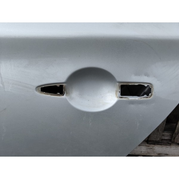 Porta Traseira Esquerda Sentra 2014 A 2019 Com Detalhe Traseira Esquerdo Prateado