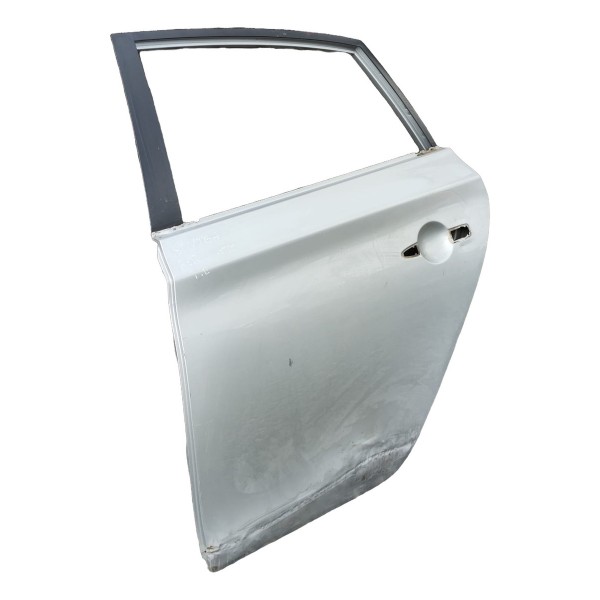 Porta Traseira Esquerda Sentra 2014 A 2019 Com Detalhe Traseira Esquerdo Prateado