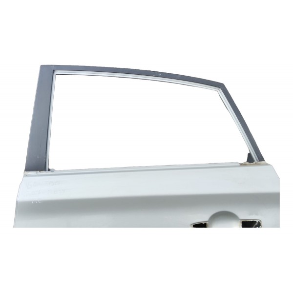 Porta Traseira Esquerda Sentra 2014 A 2019 Com Detalhe Traseira Esquerdo Prateado