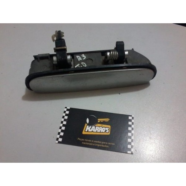 Maçaneta Externa Porta Audi A-3 97 03 Tras Direita Prateado