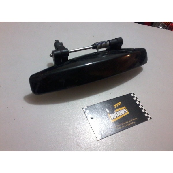 Maçaneta Externa Porta Duster Traseira Direita Preto
