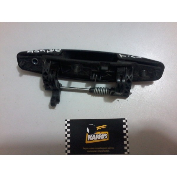 Maçaneta Externa Porta Duster Traseira Direita Preto